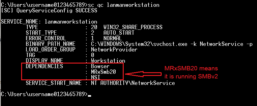 how to check which smb version is enabled